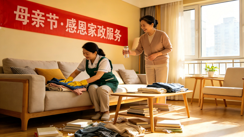 母亲节/把家务留给我们，把时光还给母亲